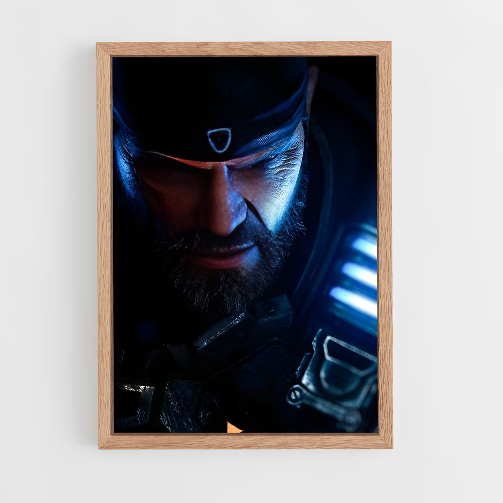 Poster Marcus fenix – affiche Gears of war (vue 4)
